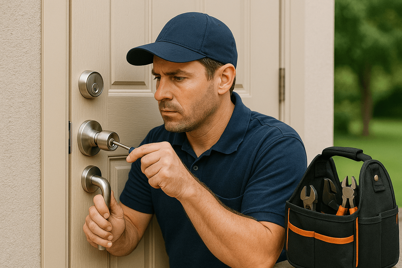 Seattle Locksmith at Work